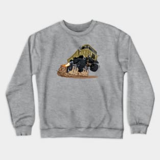 Cartoon 4x4 muscle truck Crewneck Sweatshirt